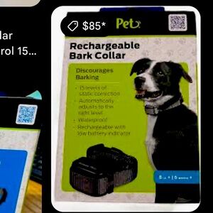 Rechargeable bark collar